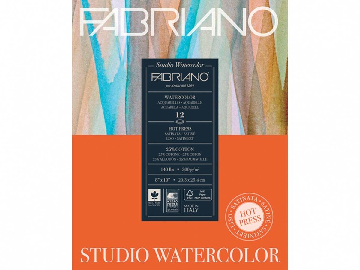 Fabriano: Watercolour 300g Hot Press