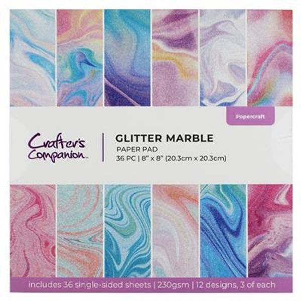 Hovedbilde Glitter Marble Paper Pad ...