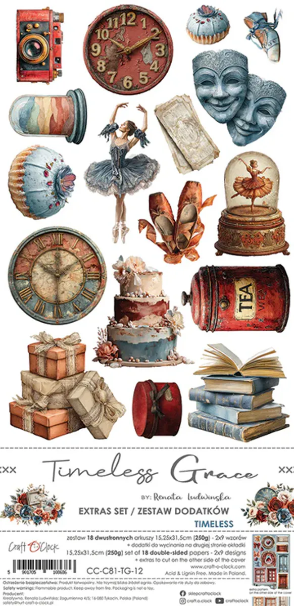 Timeless Grace- Timless Klippeblokk 6x12