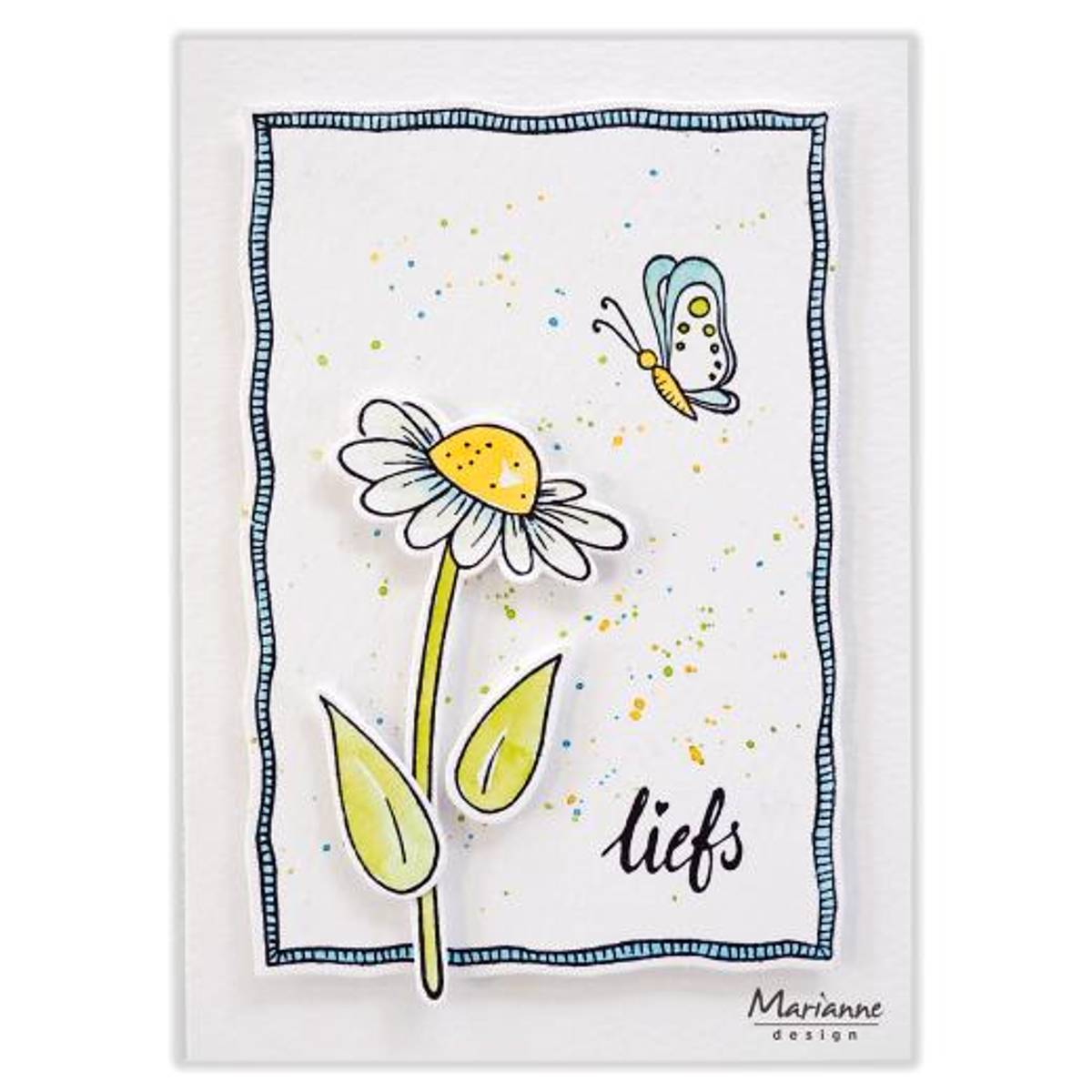 Marjoleine’s Stamps Daisies