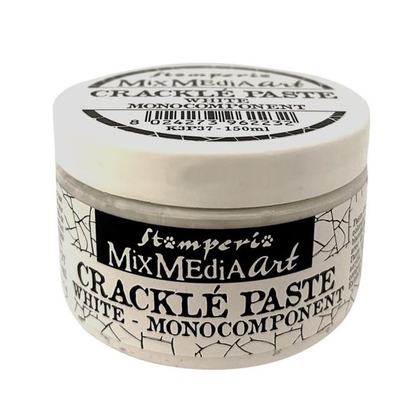 Hovedbilde Crackle paste White ...