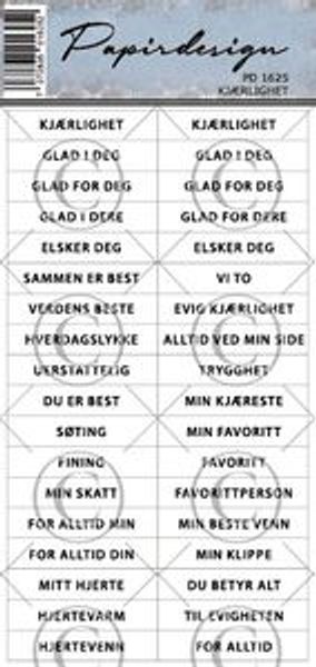 Hovedbilde Kjærlighet Klistremerker